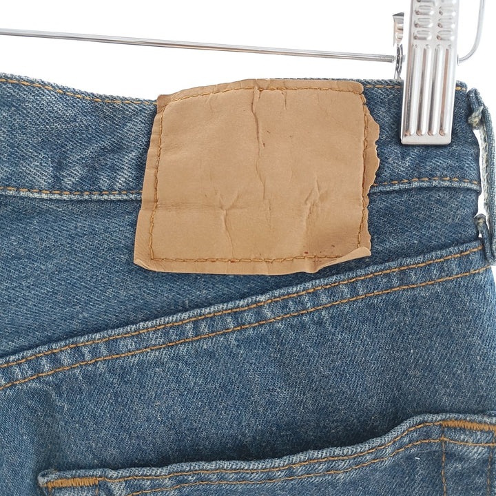 90'S Levi's 501 Straight Denim Pants Made in USA Women's L (w28) Vintage unclear blue type Vintage Second Hand
