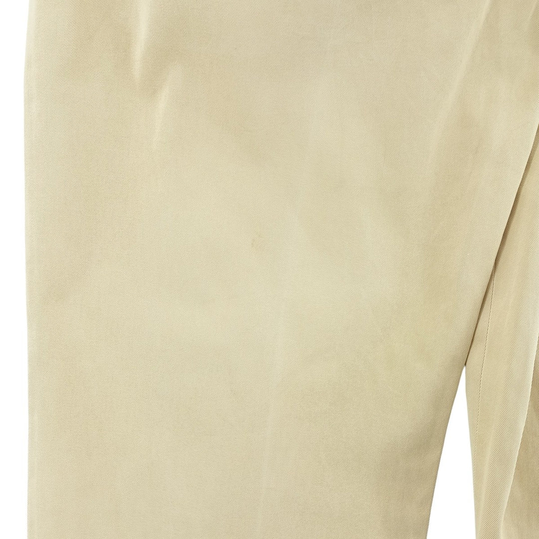 Brooks Brothers 1818 Two-Pleated Chino Pants, Men's, Size W33 cotton Beige type Vintage Second Hand
