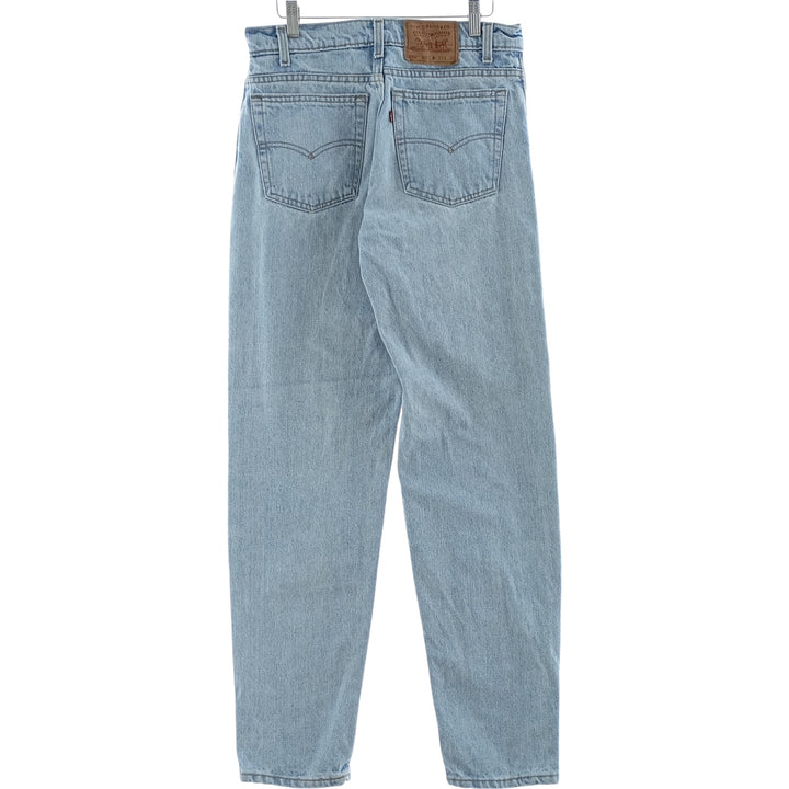 90'S Levi's 550 Relaxed Fit Tapered Leg Tapered Denim Pants Men's W32 Vintage unclear blue type Vintage Second Hand
