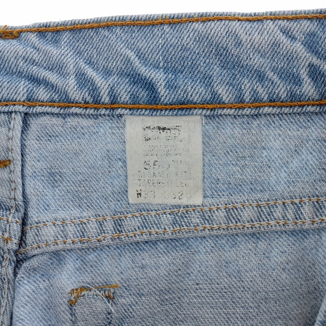 90'S Levi's 550 Relaxed Fit Tapered Leg Tapered Denim Pants Men's W32 Vintage unclear blue type Vintage Second Hand