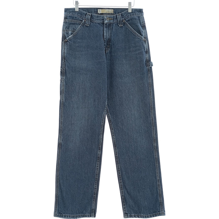 Lee Dungarees Carpenter Denim Painter Pants for Men, W32 equivalent cotton blue type Vintage Second Hand