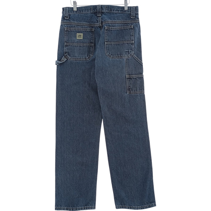 Lee Dungarees Carpenter Denim Painter Pants for Men, W32 equivalent cotton blue type Vintage Second Hand