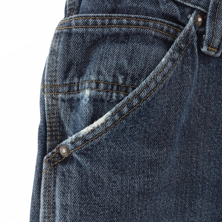 Lee Dungarees Carpenter Denim Painter Pants for Men, W32 equivalent cotton blue type Vintage Second Hand