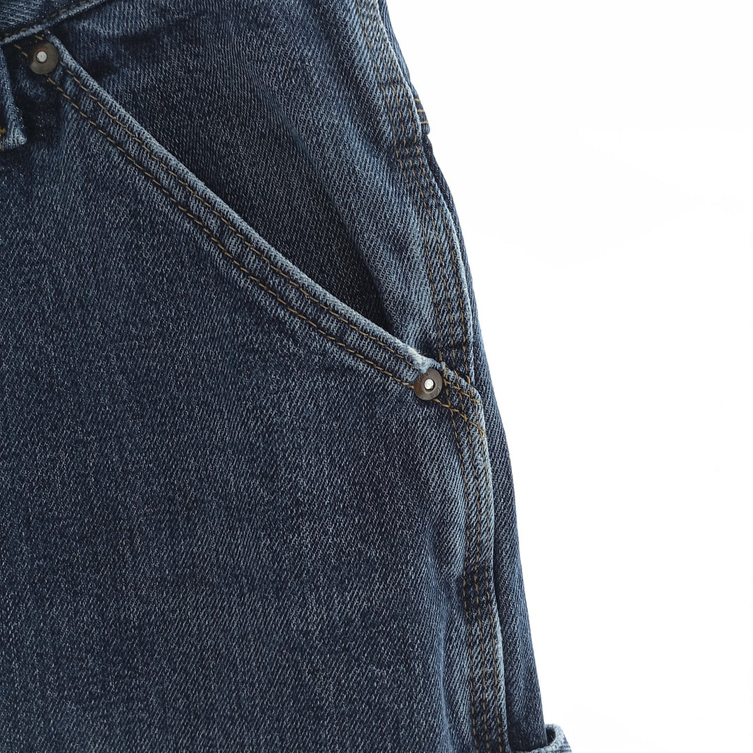 Lee Dungarees Carpenter Denim Painter Pants for Men, W32 equivalent cotton blue type Vintage Second Hand