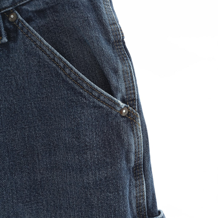 Lee Dungarees Carpenter Denim Painter Pants for Men, W32 equivalent cotton blue type Vintage Second Hand