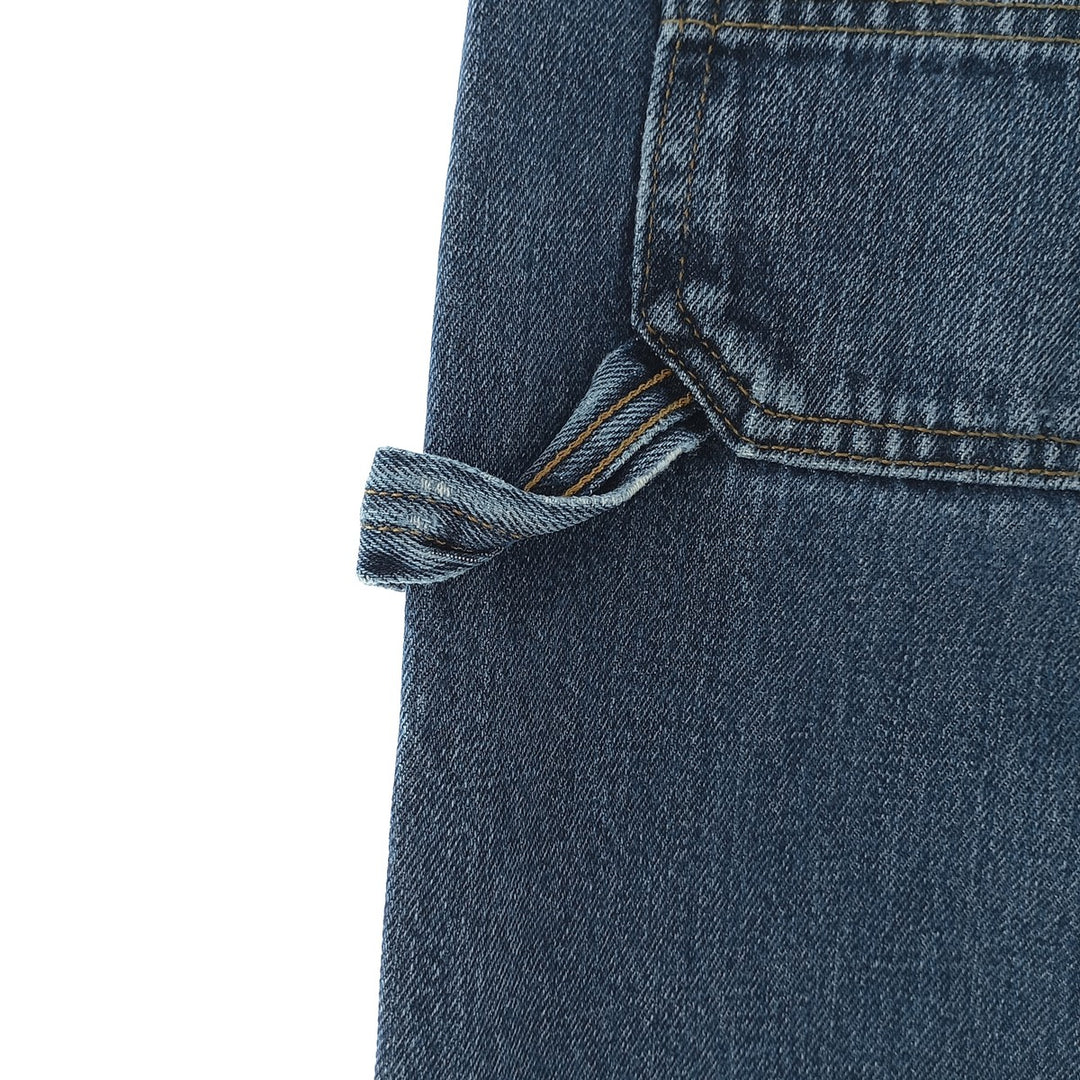 Lee Dungarees Carpenter Denim Painter Pants for Men, W32 equivalent cotton blue type Vintage Second Hand