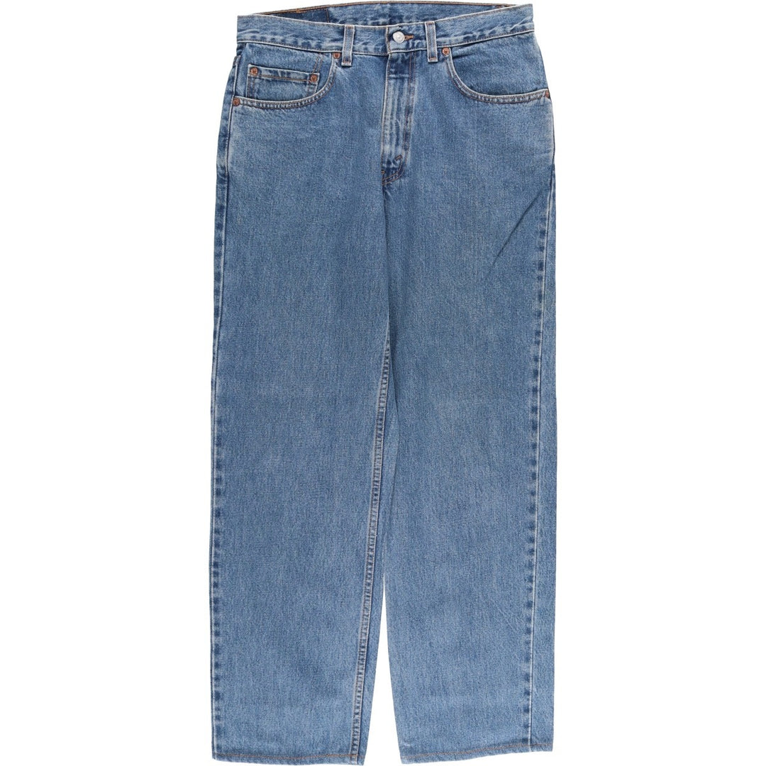 00'S Levi's 550 Relaxed Fit Tapered Denim Pants Made in USA Men's W31 cotton blue type Vintage Second Hand