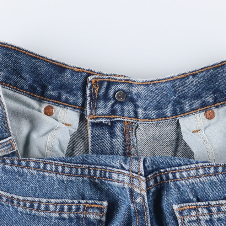 00'S Levi's 550 Relaxed Fit Tapered Denim Pants Made in USA Men's W31 cotton blue type Vintage Second Hand