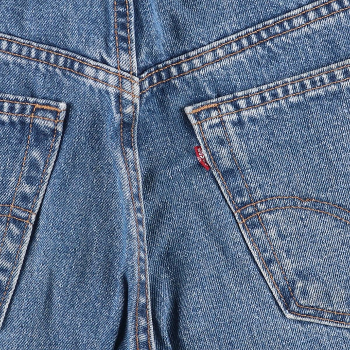 00'S Levi's 550 Relaxed Fit Tapered Denim Pants Made in USA Men's W31 cotton blue type Vintage Second Hand
