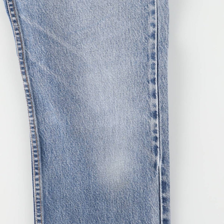00'S Levi's 505 REGULAR FIT STRAIGHT LEG tapered denim pants for men, W30 equivalent cotton blue type Vintage Second Hand