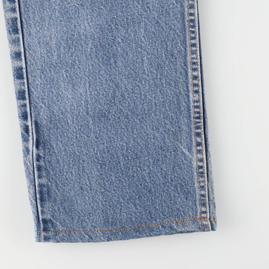 00'S Levi's 505 REGULAR FIT STRAIGHT LEG tapered denim pants for men, W30 equivalent cotton blue type Vintage Second Hand