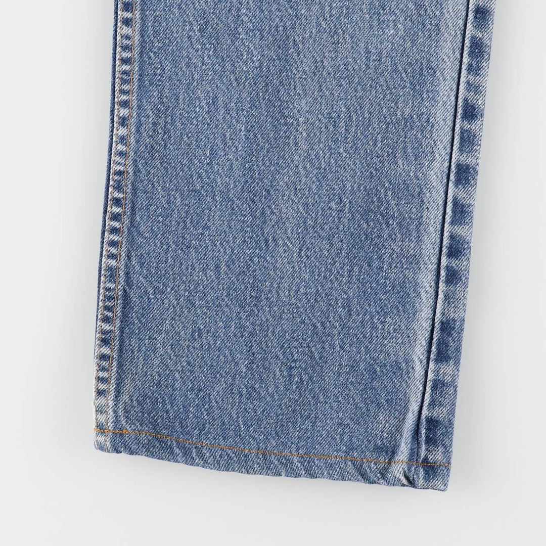 00'S Levi's 505 REGULAR FIT STRAIGHT LEG tapered denim pants for men, W30 equivalent cotton blue type Vintage Second Hand