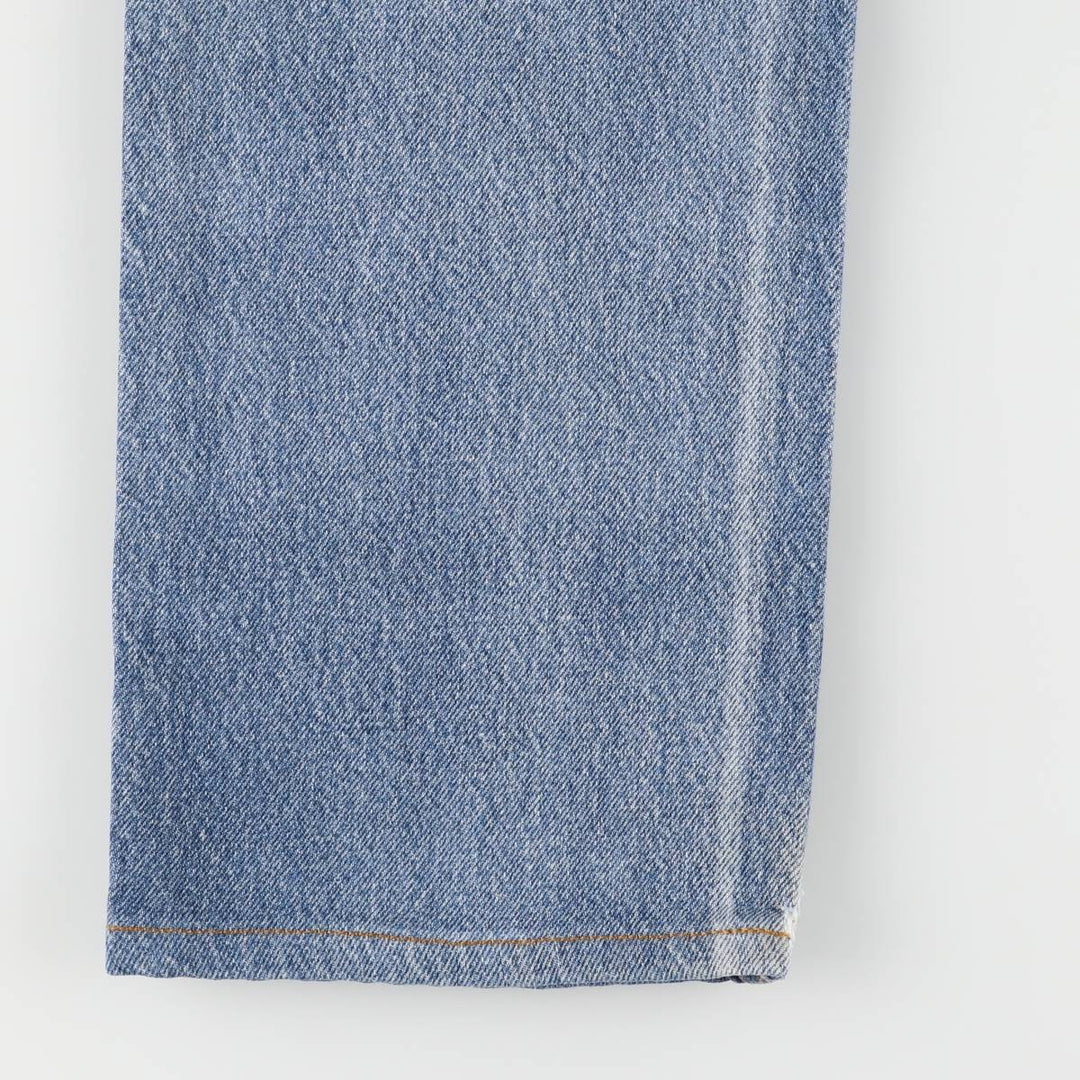 00'S Levi's 505 REGULAR FIT STRAIGHT LEG tapered denim pants for men, W30 equivalent cotton blue type Vintage Second Hand