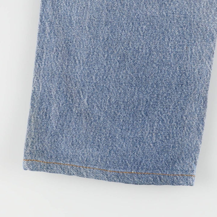 00'S Levi's 505 REGULAR FIT STRAIGHT LEG tapered denim pants for men, W30 equivalent cotton blue type Vintage Second Hand