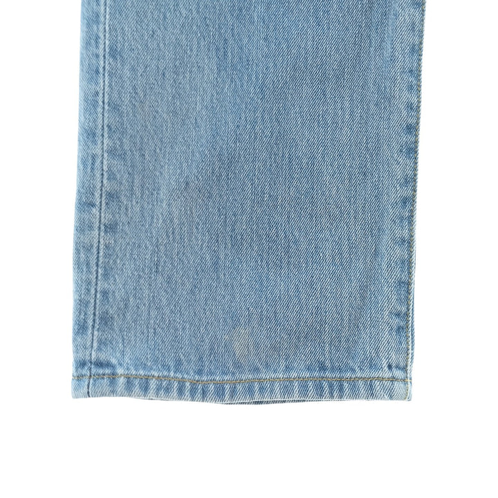 2000'S Levi's 501 Straight Leg Button-Fly Denim Pants, Men's, Size W30 cotton Blue type light blue Vintage Second Hand
