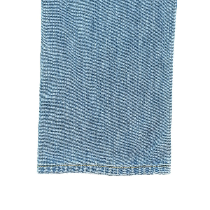 2000'S Levi's 501 Straight Leg Button-Fly Denim Pants, Men's, Size W30 cotton Blue type light blue Vintage Second Hand