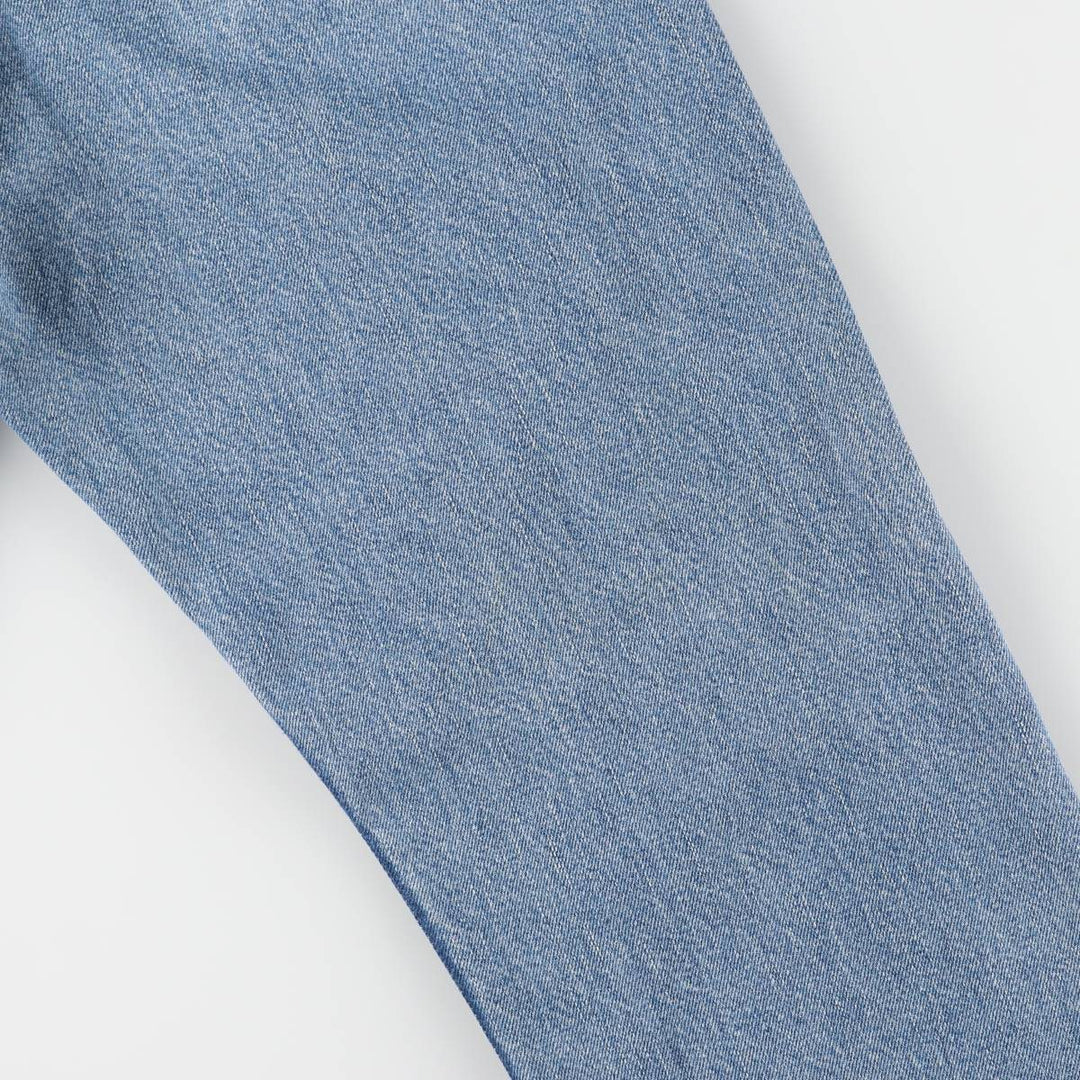 00'S Levi's 505 REGULAR FIT STRAIGHT LEG tapered denim pants for men, size w32 cotton blue type Vintage Second Hand