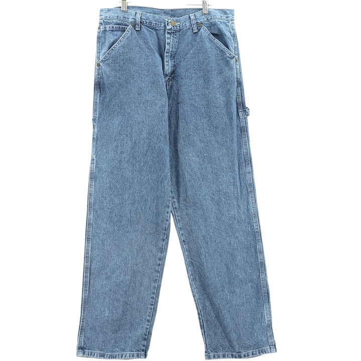 Lee RIDERS Riders Denim Painter Pants Men's Size W34 cotton blue type Vintage Second Hand