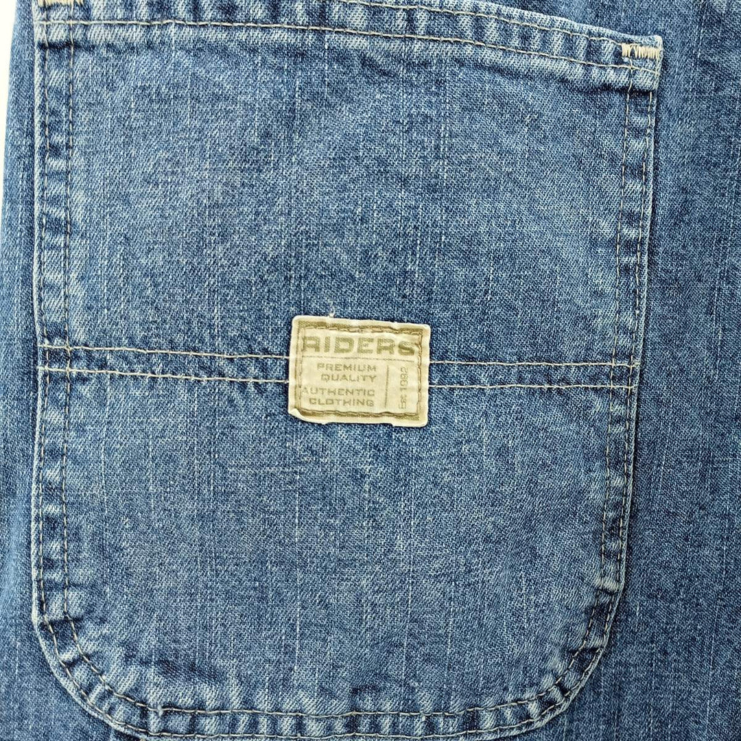 Lee RIDERS Riders Denim Painter Pants Men's Size W34 cotton blue type Vintage Second Hand
