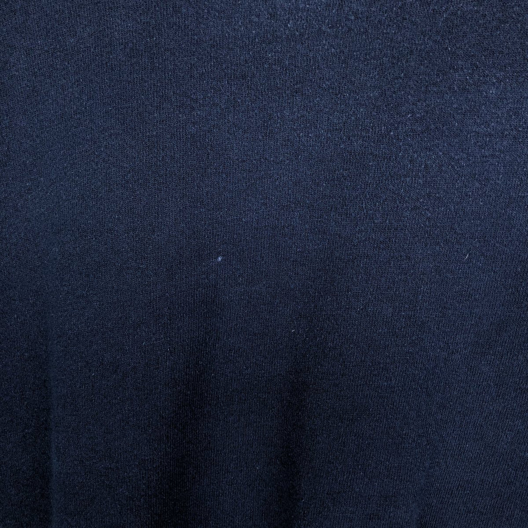 90'S Jerzees Plain Blank Sweatshirt Trainer Made in USA Men's Size L Vintage cotton navy blue type Vintage Second Hand