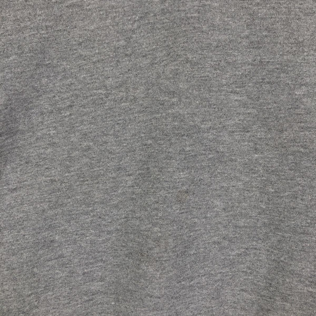 90'S Jerzees Plain Blank Sweatshirt Trainer Made in USA Men's Size L Vintage polyester gray type Vintage Second Hand