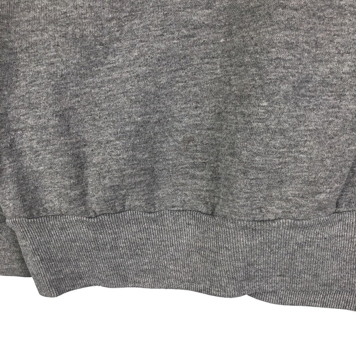 90'S Jerzees Plain Blank Sweatshirt Trainer Made in USA Men's Size L Vintage polyester gray type Vintage Second Hand