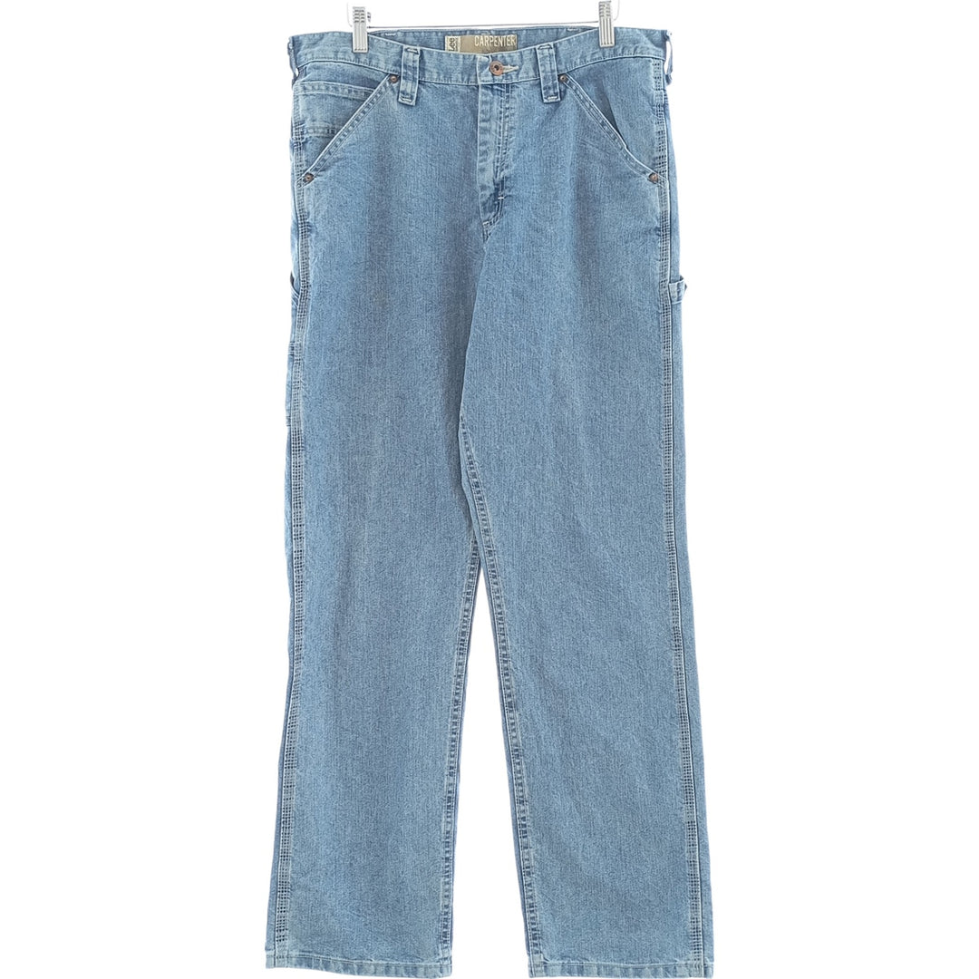 Lee Dungarees Carpenter Denim Painter Pants for Men, W34 cotton blue type Vintage Second Hand