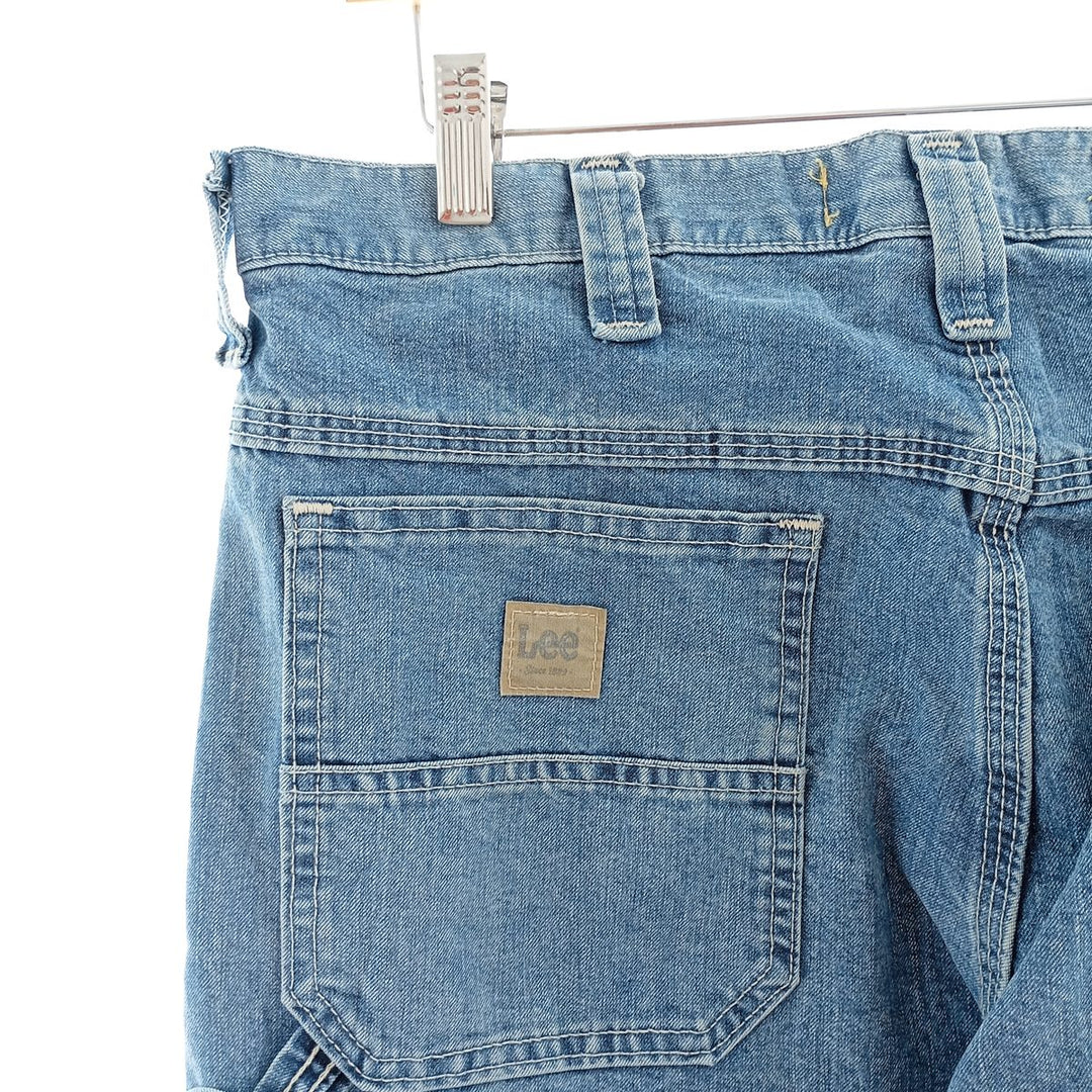 Lee Dungarees Carpenter Denim Painter Pants for Men, W34 cotton blue type Vintage Second Hand