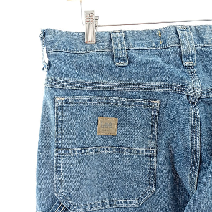 Lee Dungarees Carpenter Denim Painter Pants for Men, W34 cotton blue type Vintage Second Hand