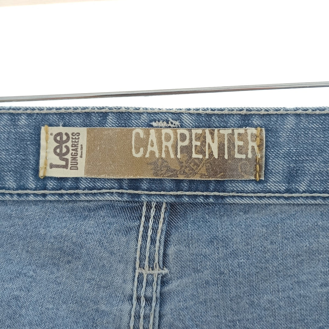 Lee Dungarees Carpenter Denim Painter Pants for Men, W34 cotton blue type Vintage Second Hand
