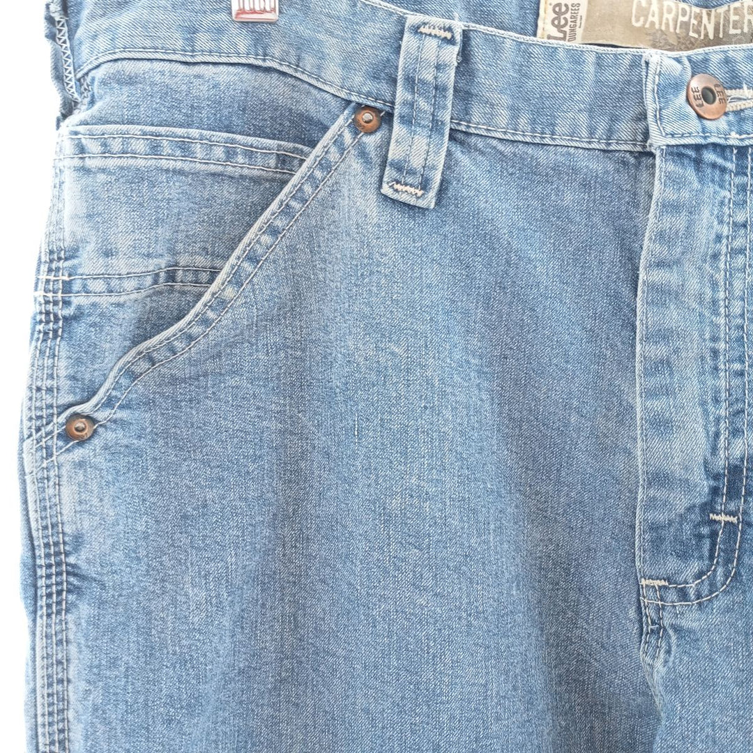Lee Dungarees Carpenter Denim Painter Pants for Men, W34 cotton blue type Vintage Second Hand