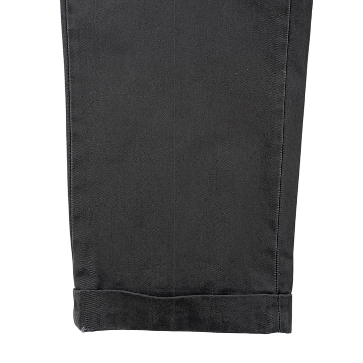 Brooks Brothers Two-pleat Chino Pants, Men's, Size W34 cotton black type Vintage Second Hand