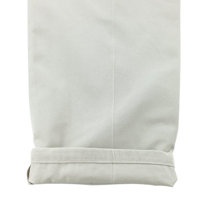 Brooks Brothers Two-pleat Chino Pants, Men's, Size W36 cotton Beige type Vintage Second Hand