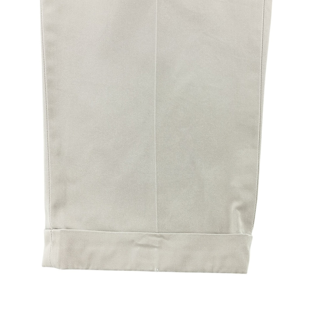 Brooks Brothers Two-pleat Chino Pants, Men's, Size W34 cotton Beige type Vintage Second Hand