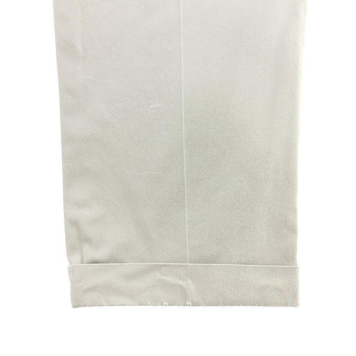 Brooks Brothers Two-pleat Chino Pants, Men's, Size W34 cotton Beige type Vintage Second Hand