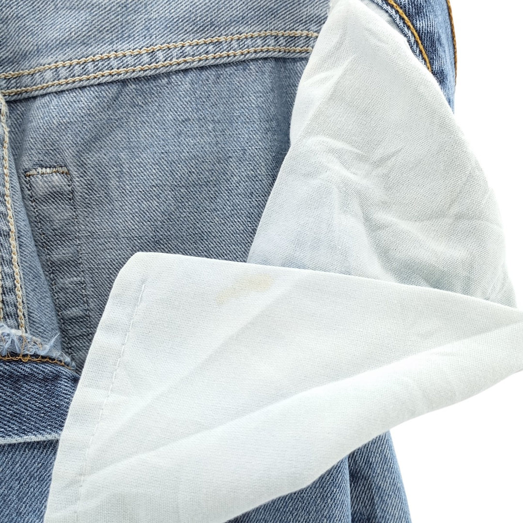 Vintage 90'S Levi's 6501-0116 Straight Denim Pants, Made in USA, Women's Size M (W26) cotton blue type Vintage Second Hand