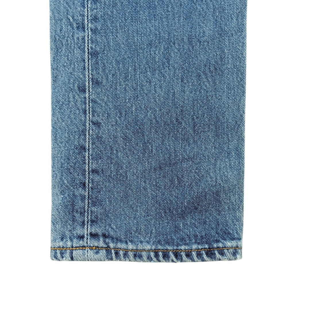 Vintage 90'S Levi's 6501-0116 Straight Denim Pants, Made in USA, Women's Size M (W26) cotton blue type Vintage Second Hand
