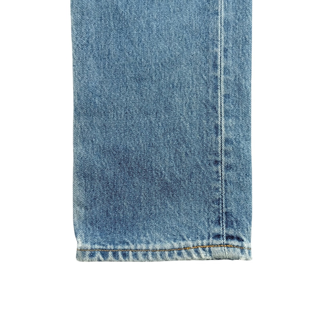 Vintage 90'S Levi's 6501-0116 Straight Denim Pants, Made in USA, Women's Size M (W26) cotton blue type Vintage Second Hand