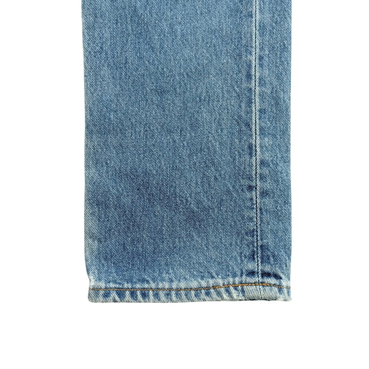 Vintage 90'S Levi's 6501-0116 Straight Denim Pants, Made in USA, Women's Size M (W26) cotton blue type Vintage Second Hand