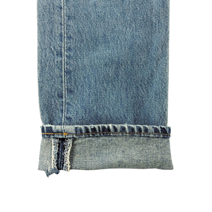 Vintage 90'S Levi's 6501-0116 Straight Denim Pants, Made in USA, Women's Size M (W26) cotton blue type Vintage Second Hand