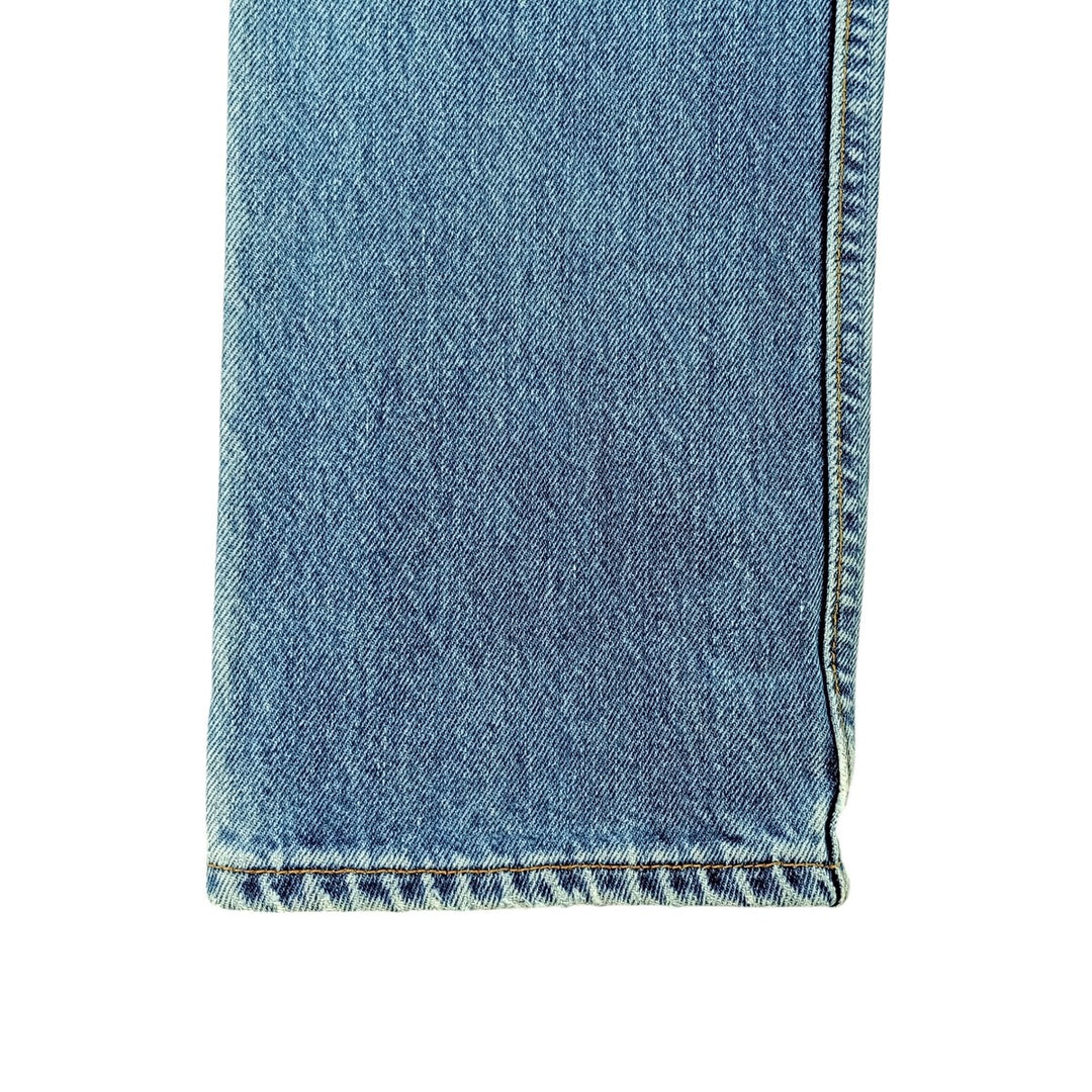Vintage 90'S Levi's 6501-0116 Straight Denim Pants, Made in USA, Women's Size M (W26) cotton blue type Vintage Second Hand