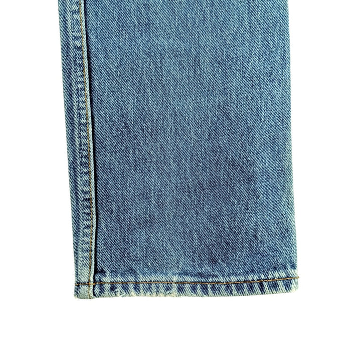 Vintage 90'S Levi's 6501-0116 Straight Denim Pants, Made in USA, Women's Size M (W26) cotton blue type Vintage Second Hand