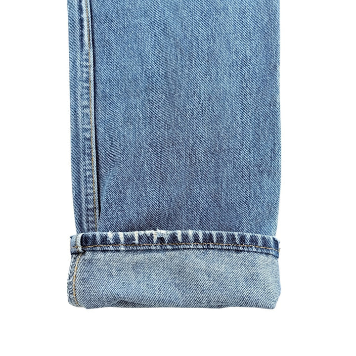 Vintage 90'S Levi's 6501-0116 Straight Denim Pants, Made in USA, Women's Size M (W26) cotton blue type Vintage Second Hand