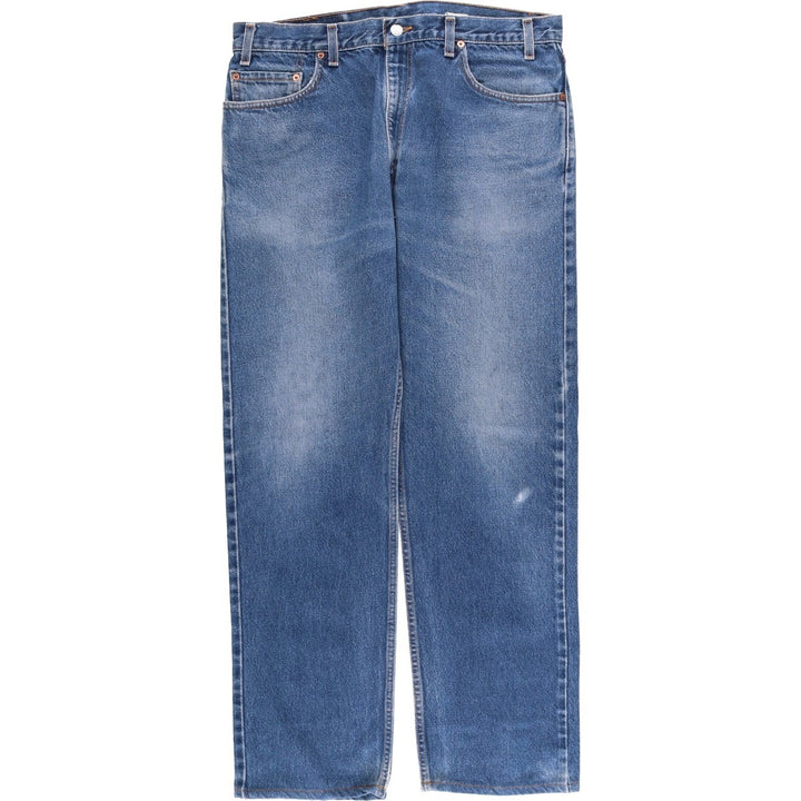 2000'S Levi's 505 Regular Fit Tapered Denim Pants, Made in USA, Men's Size 35 cotton blue type Vintage Second Hand