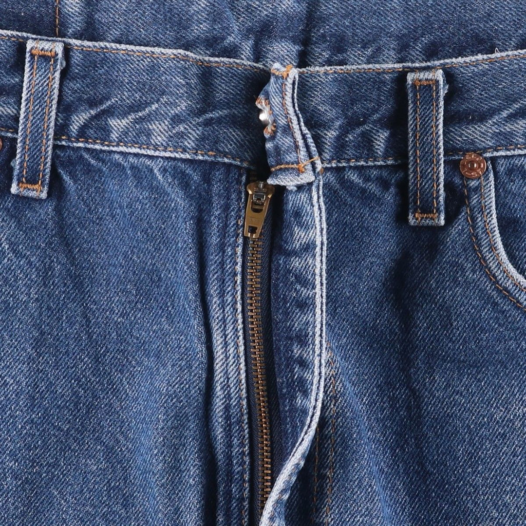 2000'S Levi's 505 Regular Fit Tapered Denim Pants, Made in USA, Men's Size 35 cotton blue type Vintage Second Hand