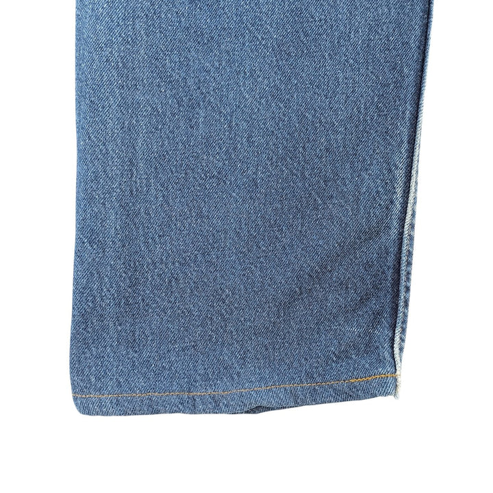 2000'S Levi's 505 Regular Fit Tapered Denim Pants, Made in USA, Men's Size 35 cotton blue type Vintage Second Hand