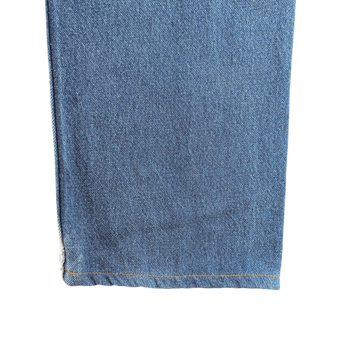 2000'S Levi's 505 Regular Fit Tapered Denim Pants, Made in USA, Men's Size 35 cotton blue type Vintage Second Hand
