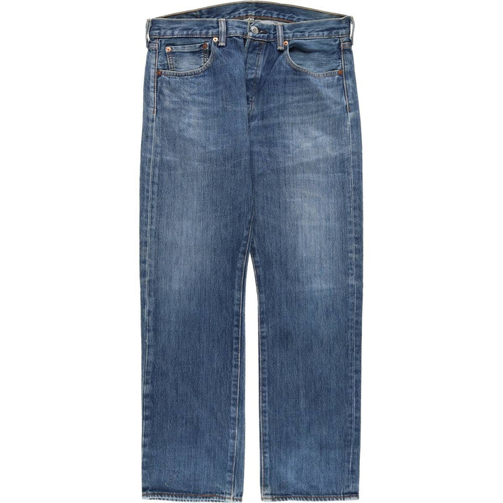 Levi's 501 straight denim pants for men, size W33 cotton blue type Vintage Second Hand