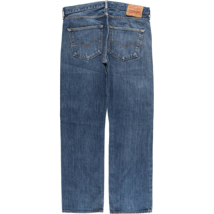 Levi's 501 straight denim pants for men, size W33 cotton blue type Vintage Second Hand