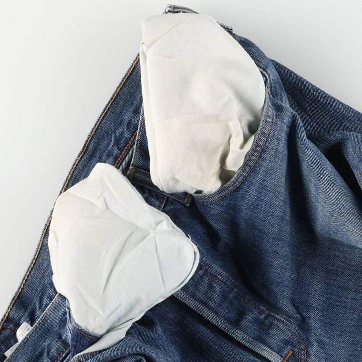 Levi's 501 straight denim pants for men, size W33 cotton blue type Vintage Second Hand